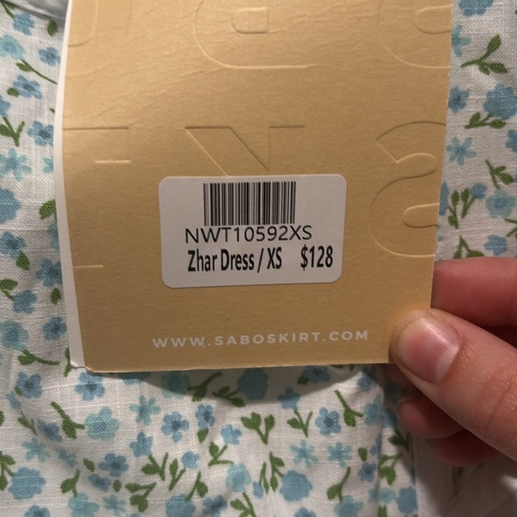 New SABO SKIRT Zhar mini dress - Picture 3 of 7
